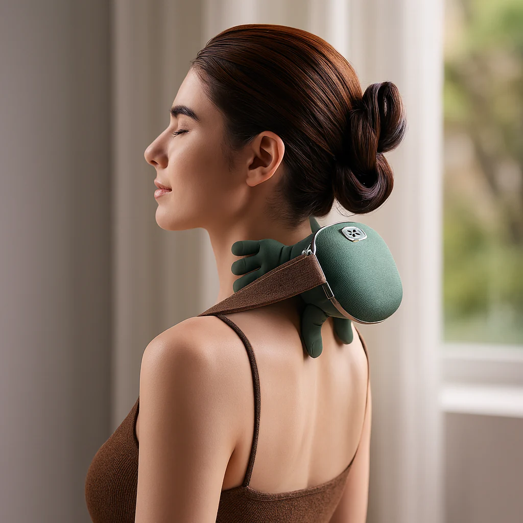 Siaasoo™ – Masseur Shiatsu Intelligent à Doigts Ergonomiques